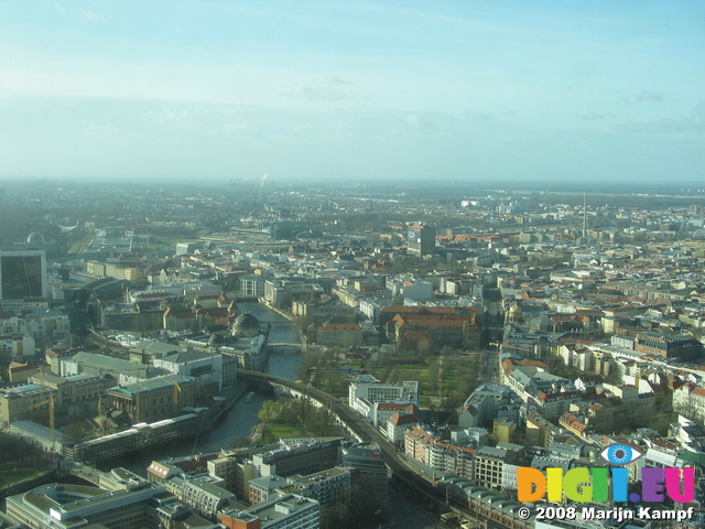 25398 River Spree from Fernsehturm Berlin (TV Tower)